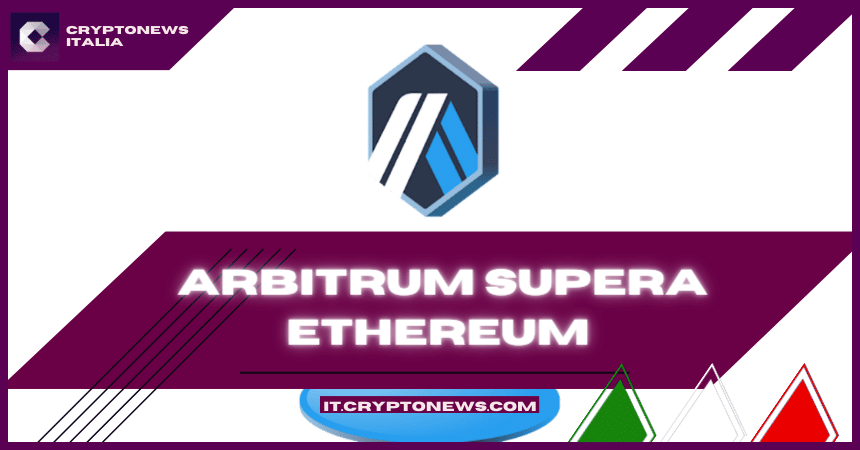 Arbitrum supera Ethereum
