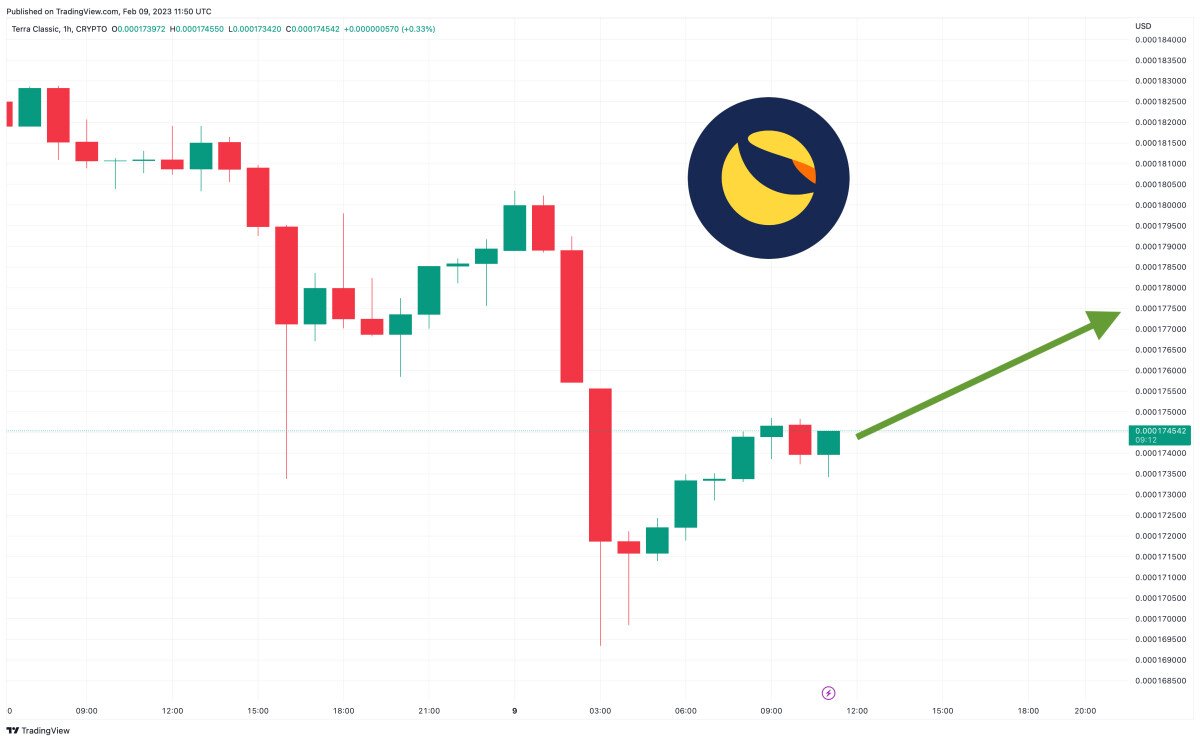 Grafico LUNC - Fonte TradingView / CryptoNews