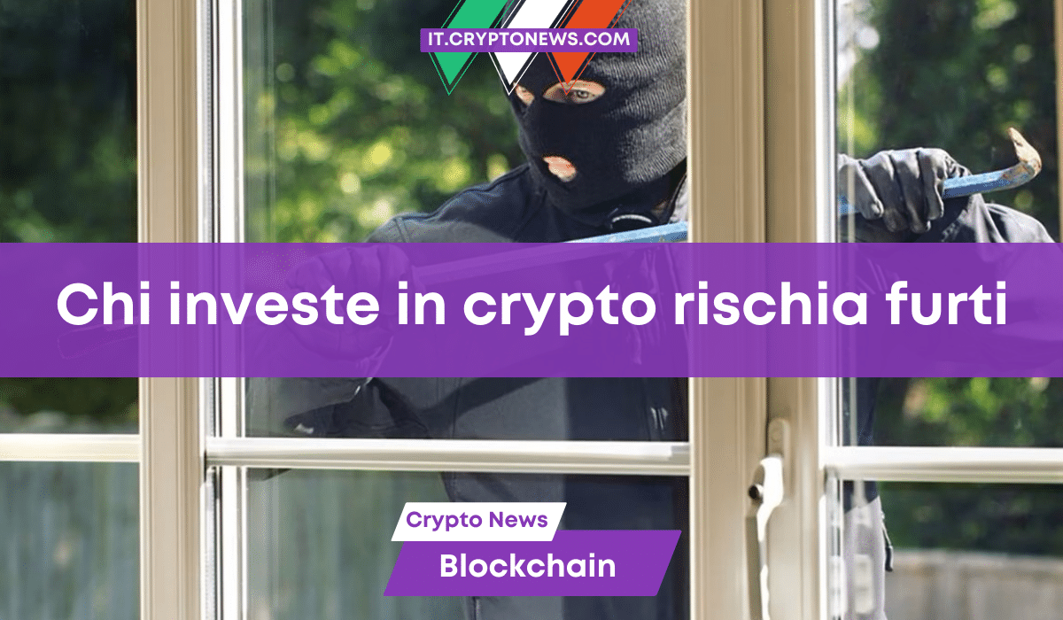 La polizia lancia l’allarme: “Gli investitori crypto sono soggetti a rapine negli appartamenti”