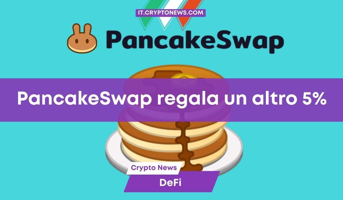 PancakeSwap condividerà i ricavi con i detentori di token CAKE!