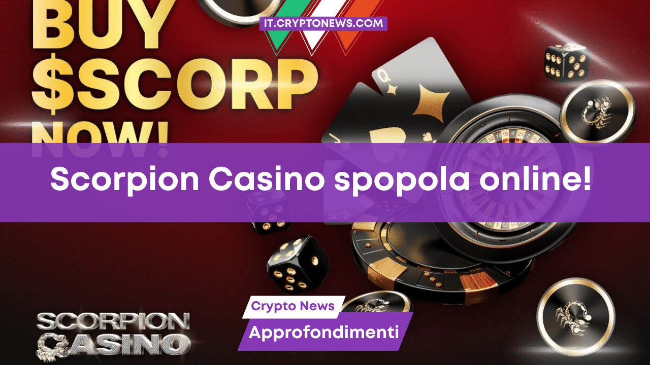 La prevendita di Scorpion Casino raccoglie 430mila dollari!