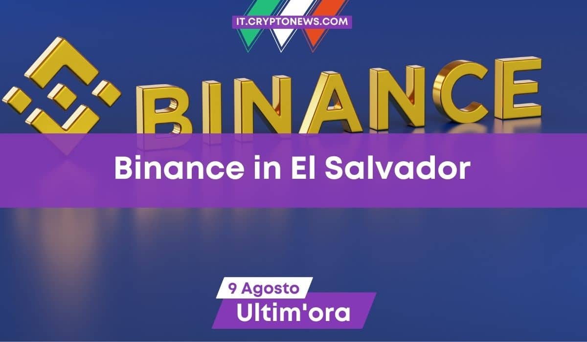 Nuova licenza per Binance che ora va a quota 18 con El Salvador