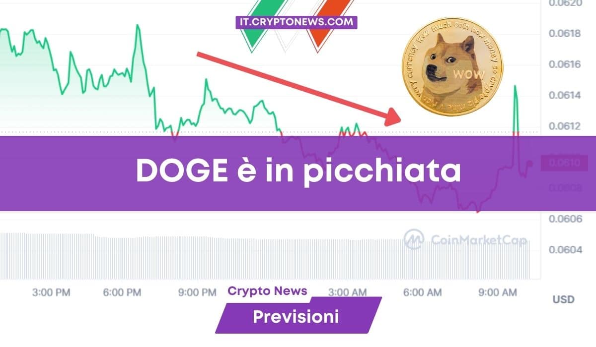 Previsione prezzo DOGE: C’è un alto rischio di crollo per Dogecoin?