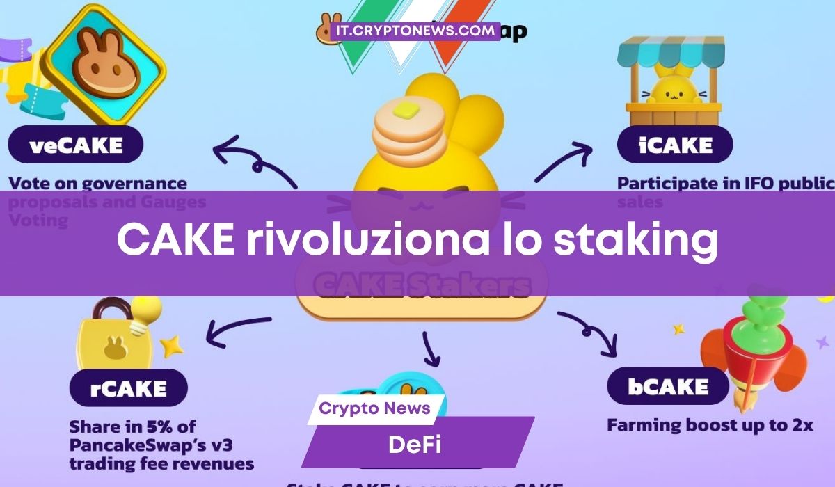 PancakeSwap introduce un nuovo sistema di staking, di voto e di distribuzione delle ricompense