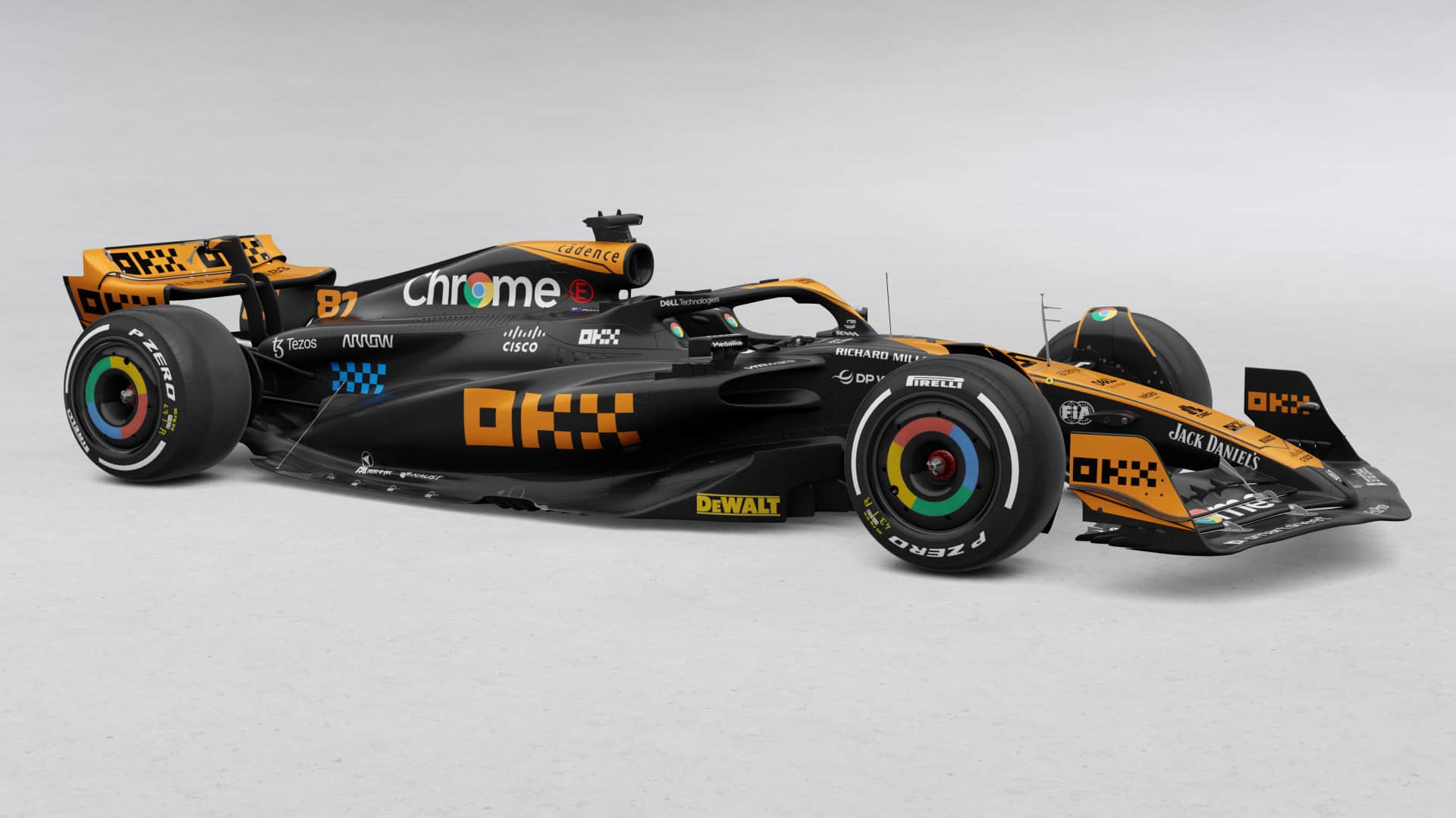 OKX rinnova la partnership con McLaren F1 per la stagione 2024