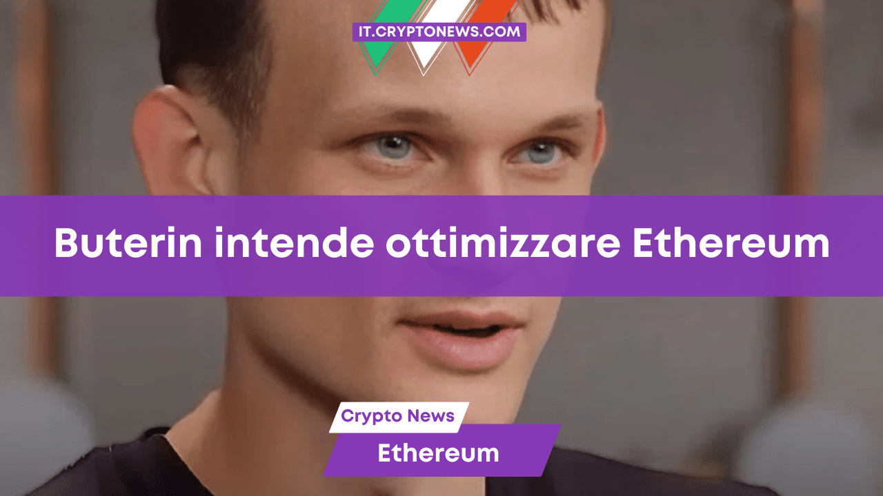 Vitalik Buterin sta esplorando nuove strategie per ottimizzare la blockchain di Ethereum